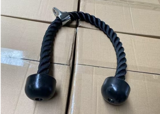 Gym Tricep dây được làm bằng dây nylon cho các phòng tập thể dục thương mại tập thể dục