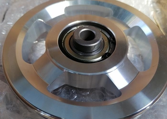 Xử lý oxy hóa Ròng rọc tập thể dục hợp kim / Bánh xe ròng rọc phòng tập thể dục được đánh bóng CNC