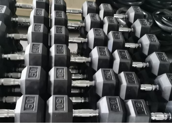 Trang chủ Quả tạ lục giác bọc cao su 2 Gói 10LB Không trượt Trọng lượng tay tiện dụng cho cơ bắp